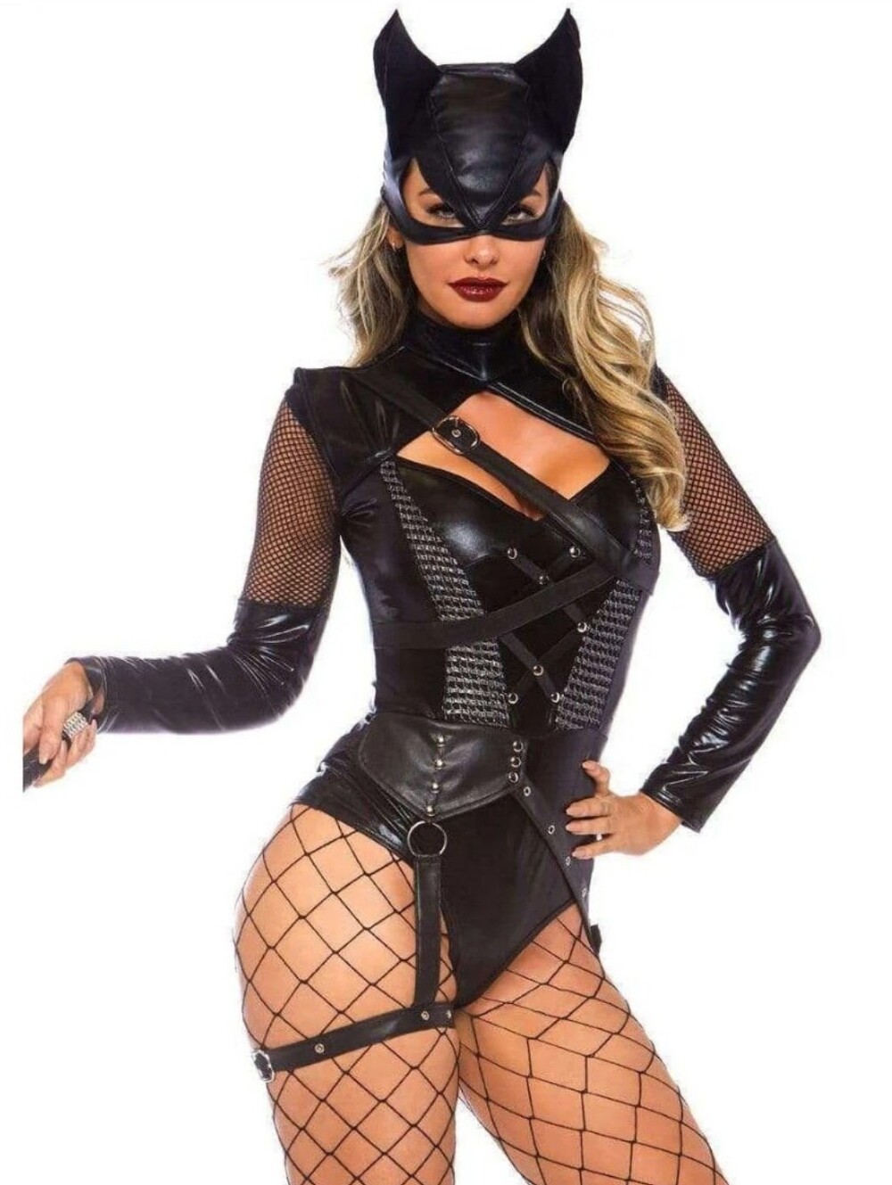 Villainess Vixen Sexy Cat Women's Costume Size XL